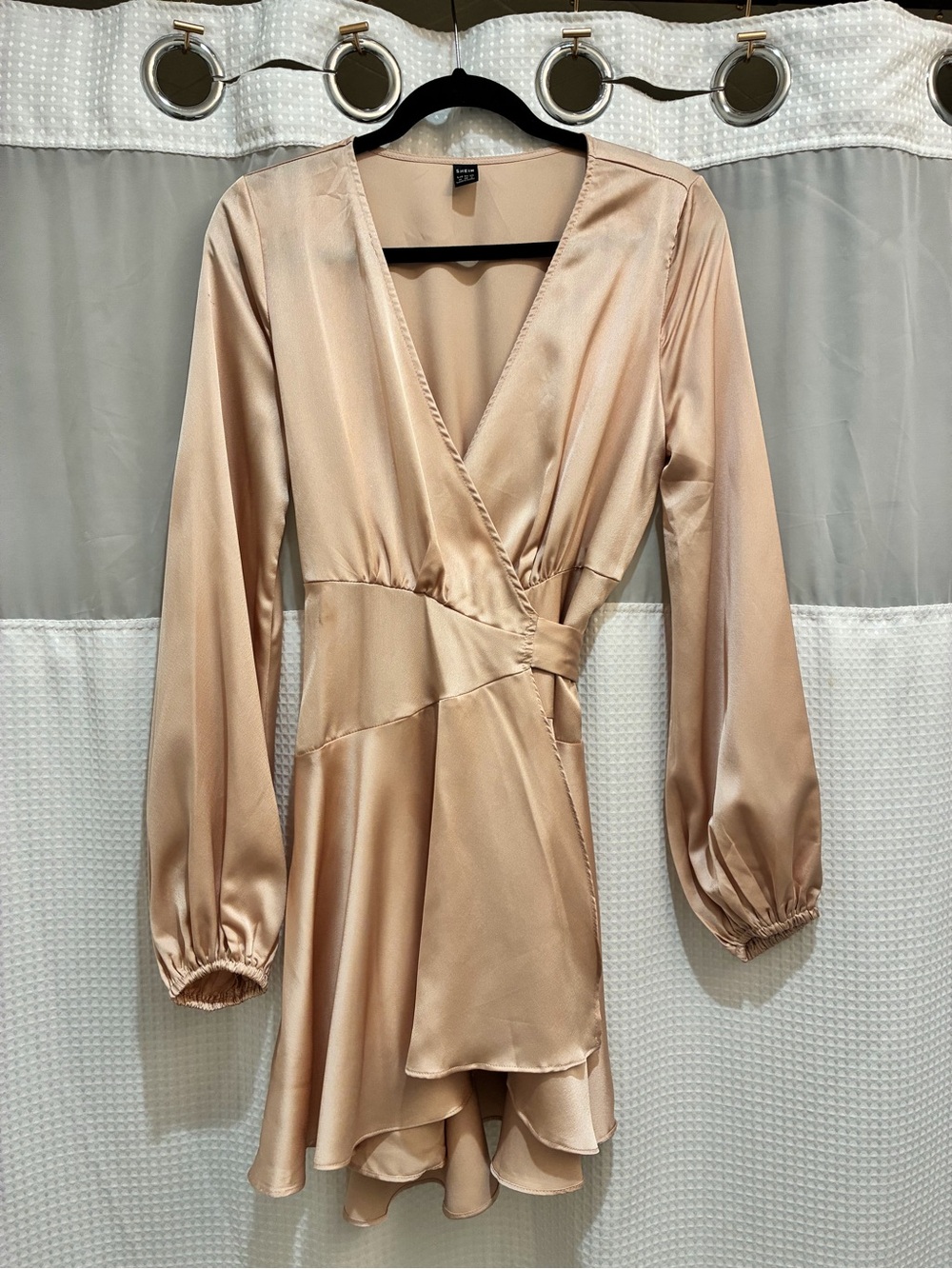 SHEIN Blush Pink Draped Top